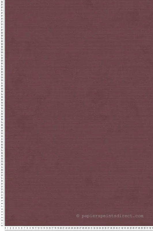 Meilleure Vente Papier peint Uni Effet Craft prune - Abaca de Lutèce Réf. LTC-51233110