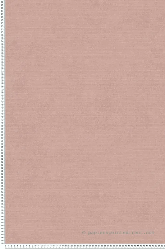 Nouveauté Papier peint Uni Effet Craft rose poudré - Abaca de Lutèce Réf. LTC-51233103