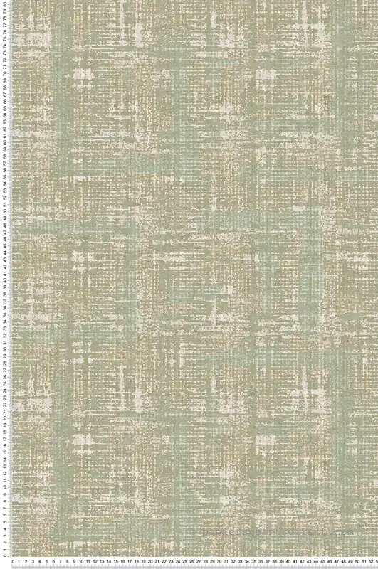 Papier peint Lamba Effet Toile vert beige - Fidji de Lutèce Réf. LTC-8510-4 Achetez Aujourd'hui