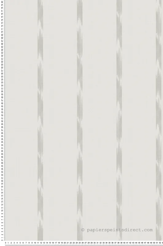Petit Prix Papier peint Rayure Tie-And-Dye gris - Fidji de Lutèce Réf. LTC-8509-1