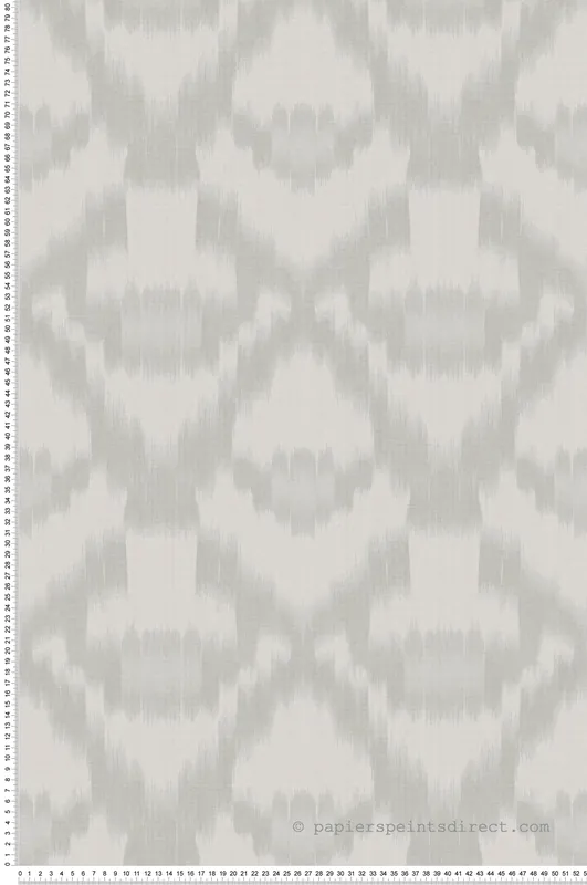 Papier peint Médaillon Tie-And-Dye gris - Fidji de Lutèce Réf. LTC-8508-1 Offre Exclusive