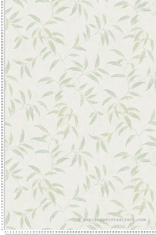 Expédié Aujourd'hui Papier peint Branchage Feuille vert - Fidji de Lutèce Réf. LTC-8504-4