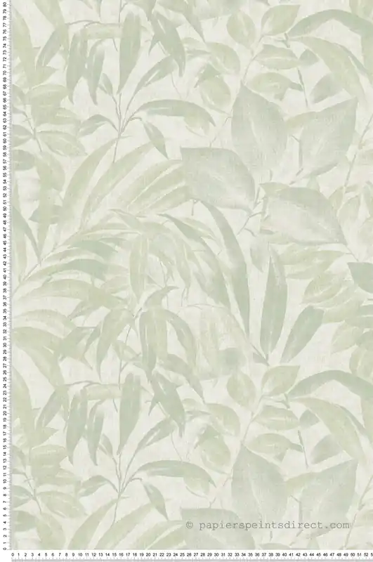 Certifié Papier peint Feuillage Abondant vert - Fidji de Lutèce Réf. LTC-8503-4