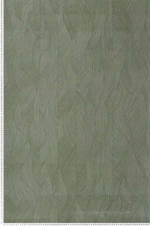 Achat Immédiat Papier peint Végétaux Vague Jassine vert cyprès - Terra Rossa de Casamance Réf. CAS-76221222