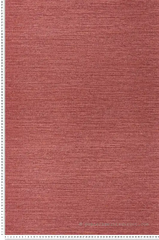 Papier peint Faux Uni Tissage Occitan grenat rosé - Terra Rossa de Casamance Réf. CAS-76233364 Seulement Aujourd'hui