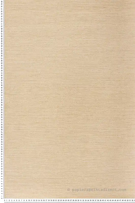 Meilleur Choix Papier peint Faux Uni Tissage Occitan vanille - Terra Rossa de Casamance Réf. CAS-76233058