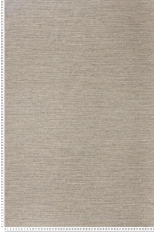Marque Papier peint Faux Uni Tissage Occitan marron glacé - Terra Rossa de Casamance Réf. CAS-76231834