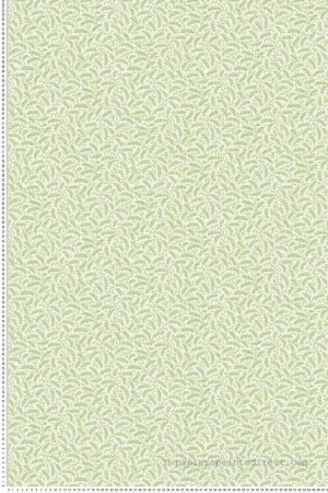 Papier peint Branche de Baies Liberty Cosette vert - French Country d‘Initiales Réf. INI-FC62204 Prix Réduit
