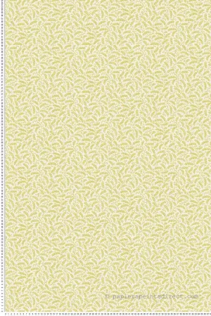 Usine Directe Papier peint Branche de Baies Liberty Cosette jaune - French Country d‘Initiales Réf. INI-FC62203
