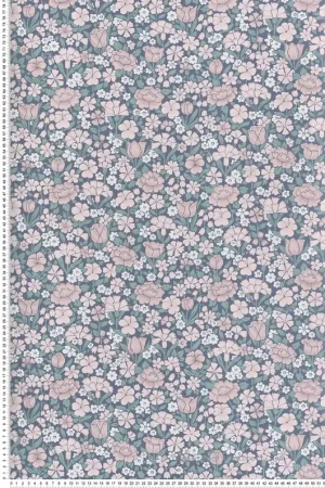 Expédition Rapide Papier peint Pivoine Spring Flowers Juniper - National Trust Papers 4 de Little Greene Réf. 0267SPJUNIP
