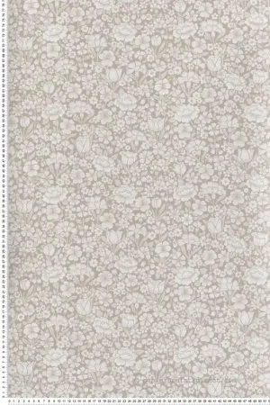 Promotion Saisonnière Papier peint Pivoine Spring Flowers Portland Stone - National Trust Papers 4 de Little Greene Réf. 0267SPPORTL