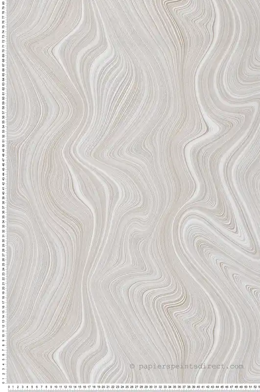 Papier peint Pierre Précieuse beige argenté - Boca Chica de Montecolino Réf. MC-SO27053 Dernière Chance
