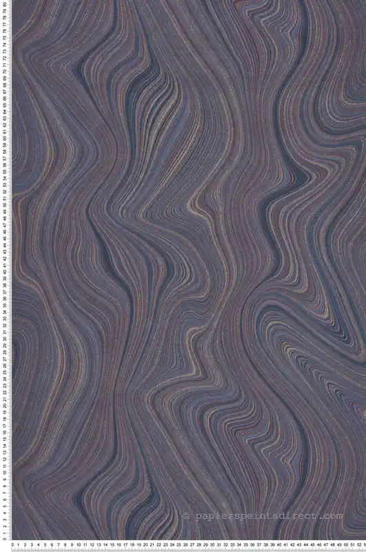 Papier peint Pierre Précieuse bleu cuivré - Boca Chica de Montecolino Réf. MC-SO27050 Seulement Aujourd'hui