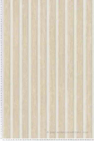 Dernier Modèle Papier peint Tasseaux Bois Chêne gris beige - Pintwalls 2 d‘A.S. Création Réf. AS-391097
