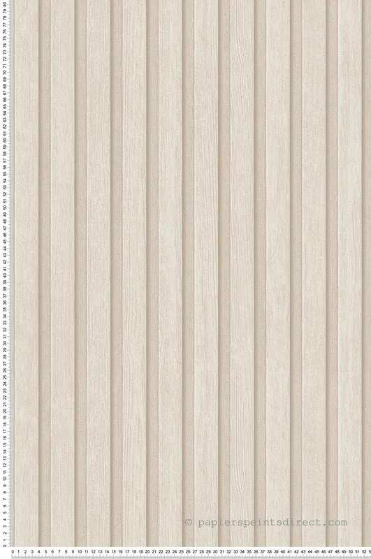 Soldes Papier peint Tasseaux Bois Chêne beige clair - Pintwalls 2 d‘A.S. Création Réf. AS-391096