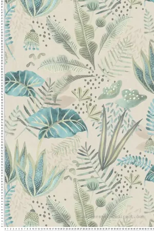 Achat Immédiat Papier peint Plantes Exotiques Arty Folia vert - Famous Garden d‘A.S. Création Réf. AS-393484