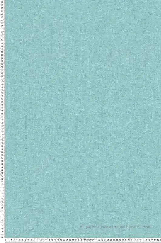 Commander Vite Papier peint Faux Uni Tissu Chiné turquoise - Famous Garden d‘A.S. Création Réf. AS-393535