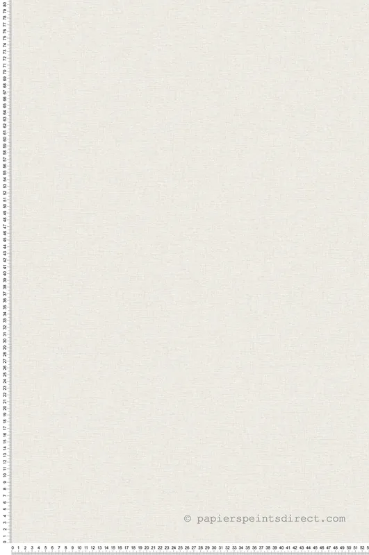 Vente Flash Papier peint Faux Uni Tissu Chiné écru - Famous Garden d‘A.S. Création Réf. AS-393531