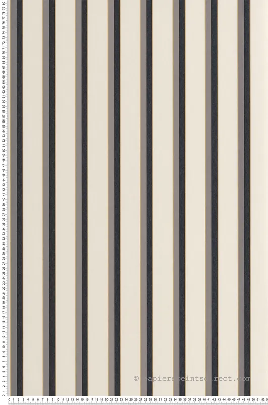 Acheter Direct Papier peint Rayure Country Club noir argenté - Derby de Casadéco Réf. DERB89329286