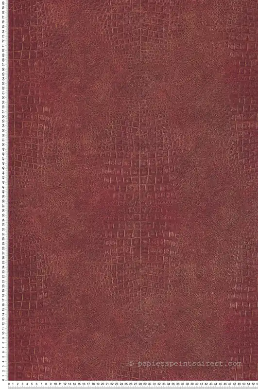 Papier peint Crocodile Imprimé Réaliste rouge - Sauvage 2 de Lutèce Réf. LTC-G67511 Prix Cassé