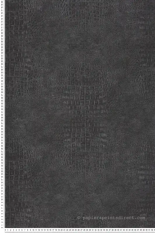 Offre Exclusive Papier peint Crocodile Imprimé Réaliste noir - Sauvage 2 de Lutèce Réf. LTC-G67510