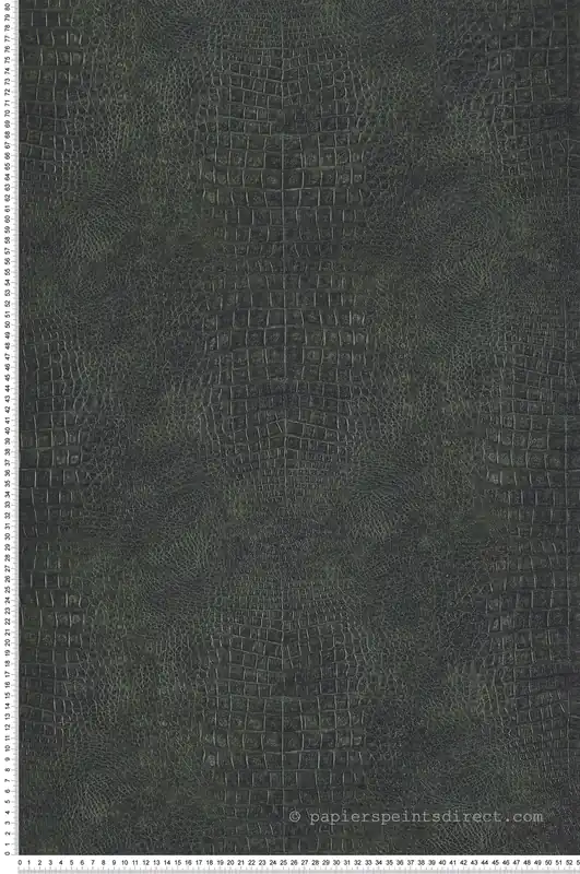 Papier peint Crocodile Imprimé Réaliste vert - Sauvage 2 de Lutèce Réf. LTC-G67505 Usine Directe