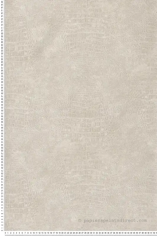 Papier peint Crocodile Imprimé Réaliste lin - Sauvage 2 de Lutèce Réf. LTC-G67504 Paiement Sécurisé
