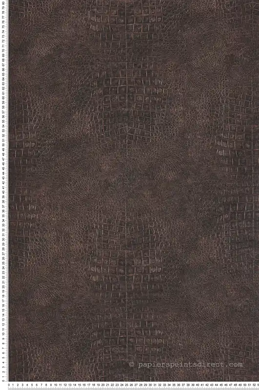 Papier peint Crocodile Imprimé Réaliste marron - Sauvage 2 de Lutèce Réf. LTC-G67500 Acheter Direct