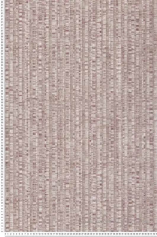 Papier peint Rayure Bengale Naturel prune - Sauvage 2 de Lutèce Réf. LTC-G67768 Bon Plan