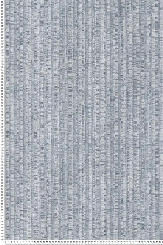 Seulement Aujourd'hui Papier peint Rayure Bengale Naturel bleu - Sauvage 2 de Lutèce Réf. LTC-G67764