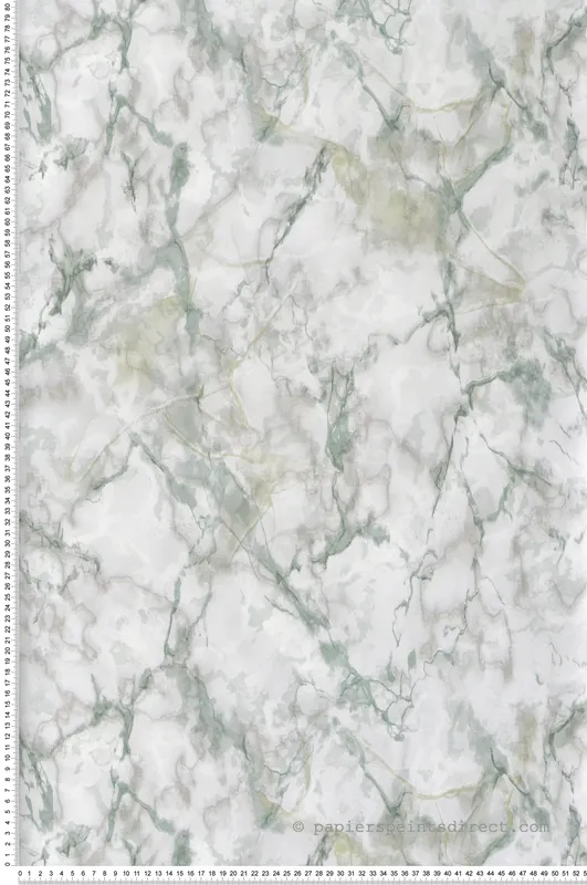 Expédition Rapide Papier peint Marbre Imitation Moderne vert - Sauvage 2 de Lutèce Réf. LTC-G67755