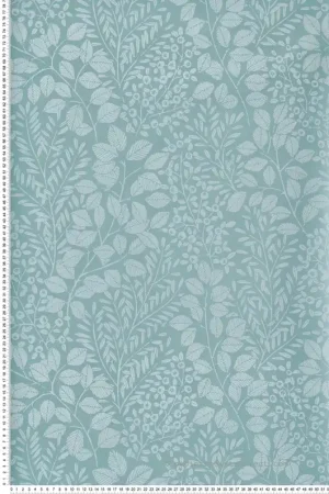 Acheter En Ligne Papier peint Empreinte Végétale Elin vert d‘eau - Delicatesse de Lutèce Réf. LTC-FD26518