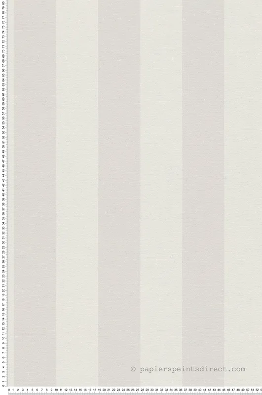 Réduction Papier peint Rayure Large gris clair - Natural Living d‘A.S. Création Réf. AS-386653