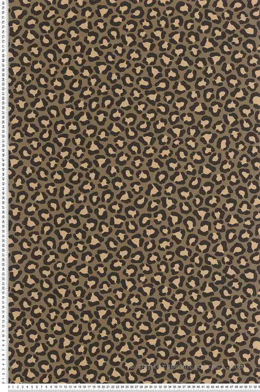 Offre Du Jour Papier peint Imprimé Léopard Sumatra marron - Stay Wild de Casélio Réf. WILD104942239