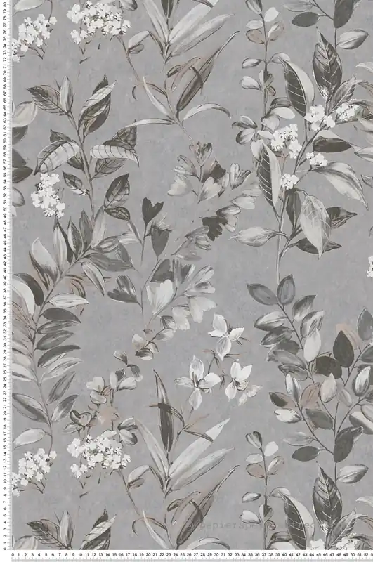 Papier peint Végétation Fleur gris - Arcade d‘Architects Paper Réf. 39171-4 Promotion