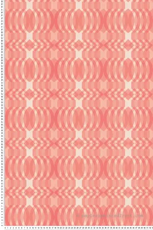 Offre Exclusive Papier peint Graphique Rétro rouge - Retro Chic d‘A.S. Création Réf. AS-395344