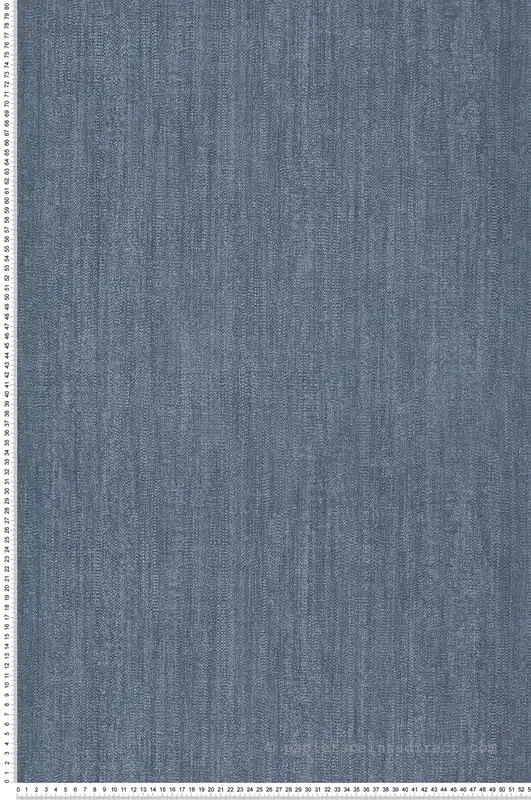 Nouvelle Collection Papier peint Faux Uni Textile bleu turquin - Allure de Lutèce Réf. LTC-AL26210