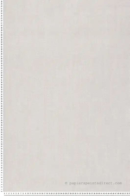 Prix Réduit Papier peint Faux Uni Textile blanc métallisé - Allure de Lutèce Réf. LTC-AL26200