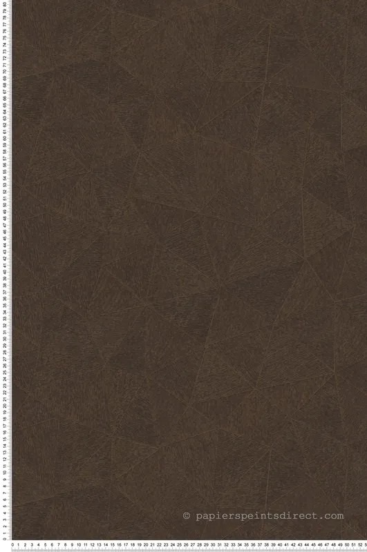 Vente Directe Papier peint Triangle Texture Bali ébène - Metropolitan Stories 3 d‘A.S. Création Réf. AS-391294
