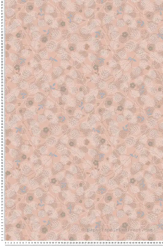 Nouvelle Collection Papier peint Nature Scandinave rose - Metropolitan Stories 3 d‘A.S. Création Réf. AS-391113