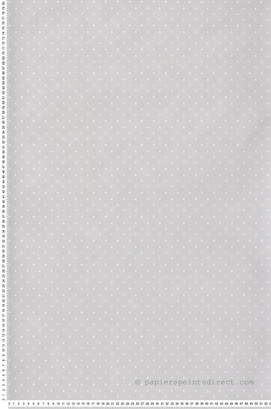 Papier peint Plumetis À Pois blanc gris - Babyland 2 de Lutèce Réf. LTC-14863 Commander Maintenant