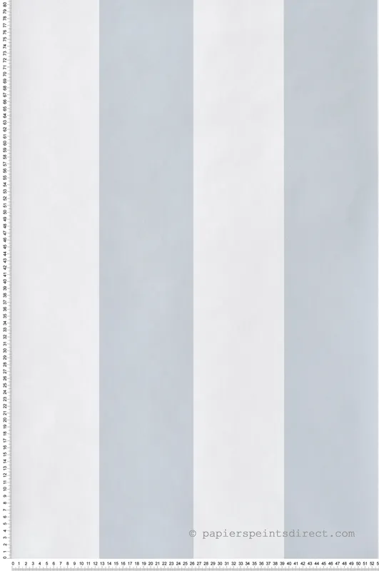 Papier peint Big Rayure bleu blanc - Babyland 2 de Lutèce Réf. LTC-14856 Prix Bas