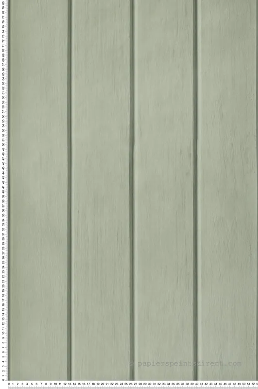 Papier peint Lambris Bois Épicéa vert lichen - Babyland 2 de Lutèce Réf. LTC-14875 Top Vente