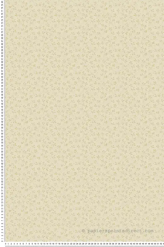 Papier peint Feuillage Minimaliste beige - My Little Cottage de Montecolino Réf. MC-M12367 Offre Limitée