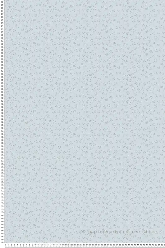Produit De Marque Papier peint Feuillage Minimaliste bleu ciel - My Little Cottage de Montecolino Réf. MC-M12366