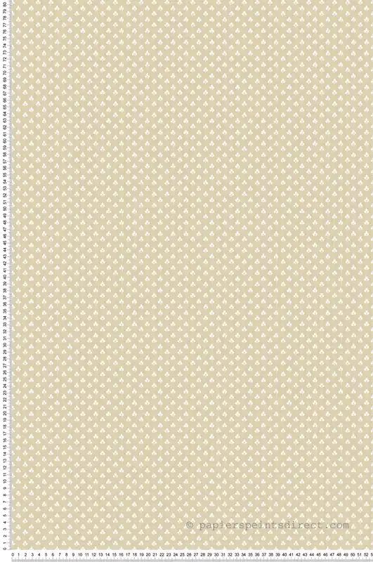 Super Prix Papier peint Mini Feuille Charme beige - My Little Cottage de Montecolino Réf. MC-M12362