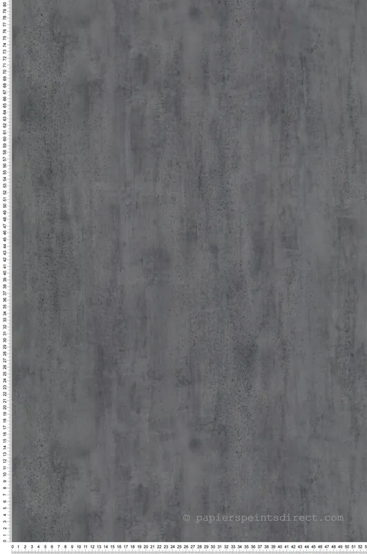 Bon Plan Papier peint Faux Uni Béton Ciré Goutelette gris anthracite - Séjours & Chambres de Lutèce Réf. LTC-133220339