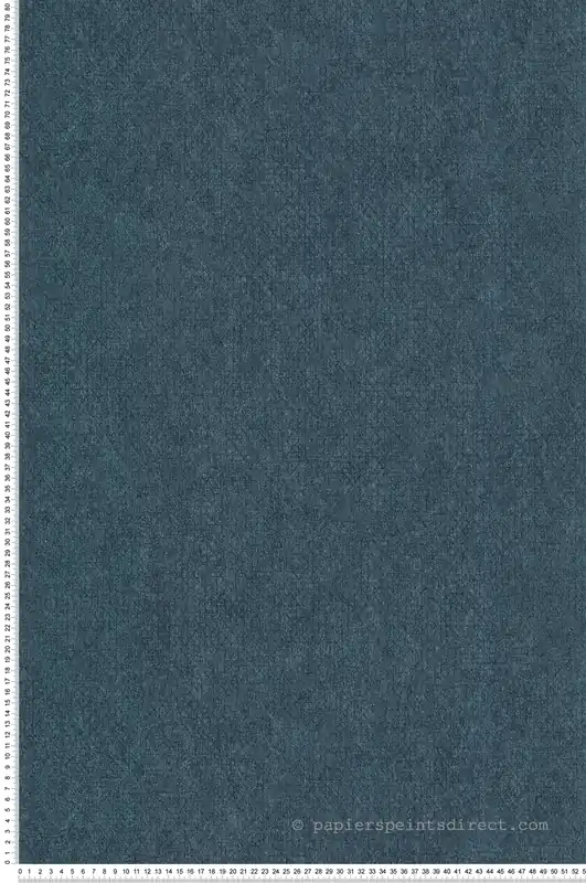 Prix Promo Papier peint Faux Uni Écorce bleu pétrole - Séjours & Chambres de Lutèce Réf. LTC-133220201