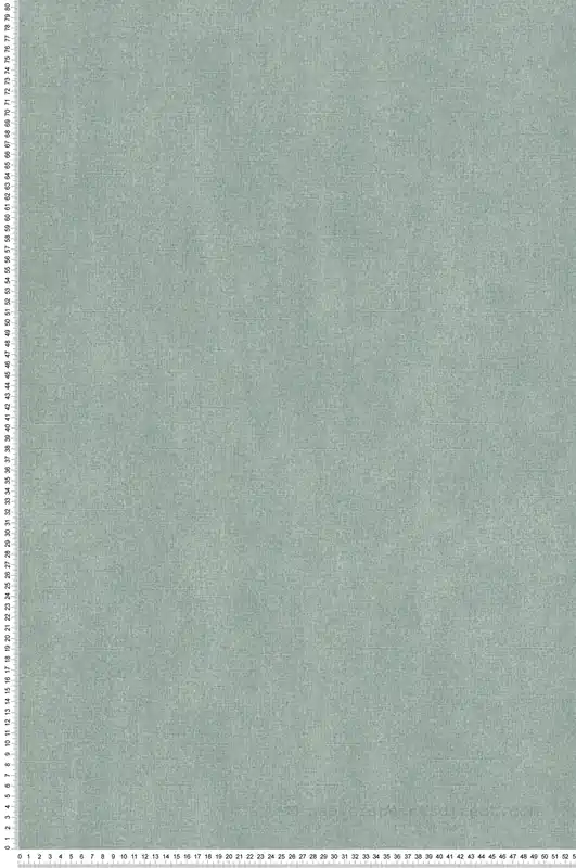 Authentique Papier peint Faux Uni Toilé vert céladon - Séjours & Chambres de Lutèce Réf. LTC-11220604