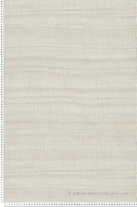 Papier peint Faux Uni Végétal grège écru nacré - Santal de Montecolino Réf. MC-CU1001 Remise